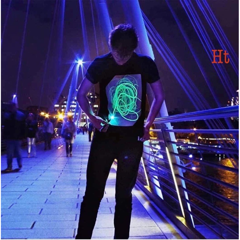 Áo phát sáng trong đêm tự thiết kế hình H2A657