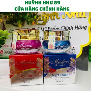 Combo Kem dưỡng trắng da Meiduzi Nhật Bản hộp 20g