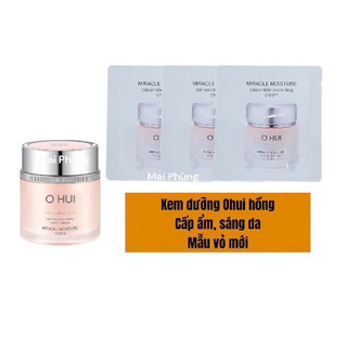 10 gói kem dưỡng trắng hồng Ohui Miracle Moisture