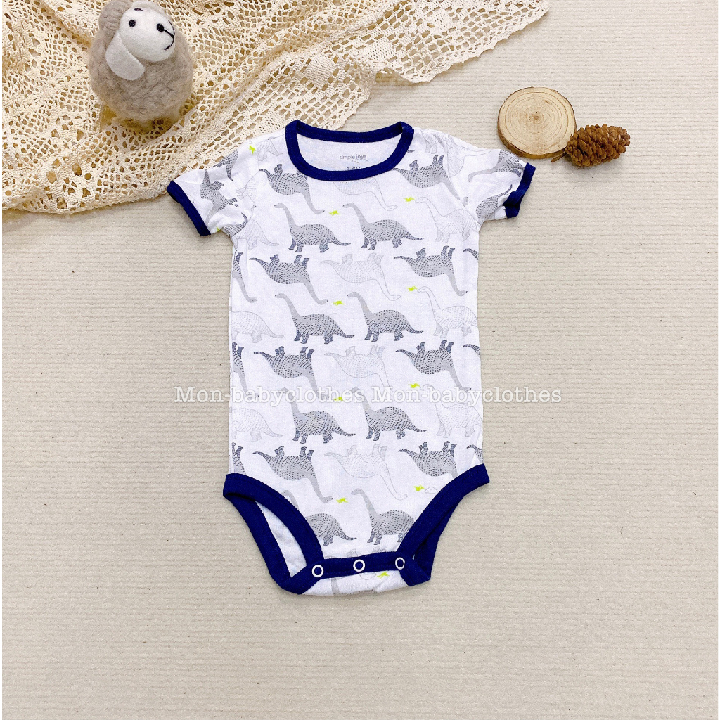 BODY cộc tay 0-3 tháng BÉ TRAI - link 2