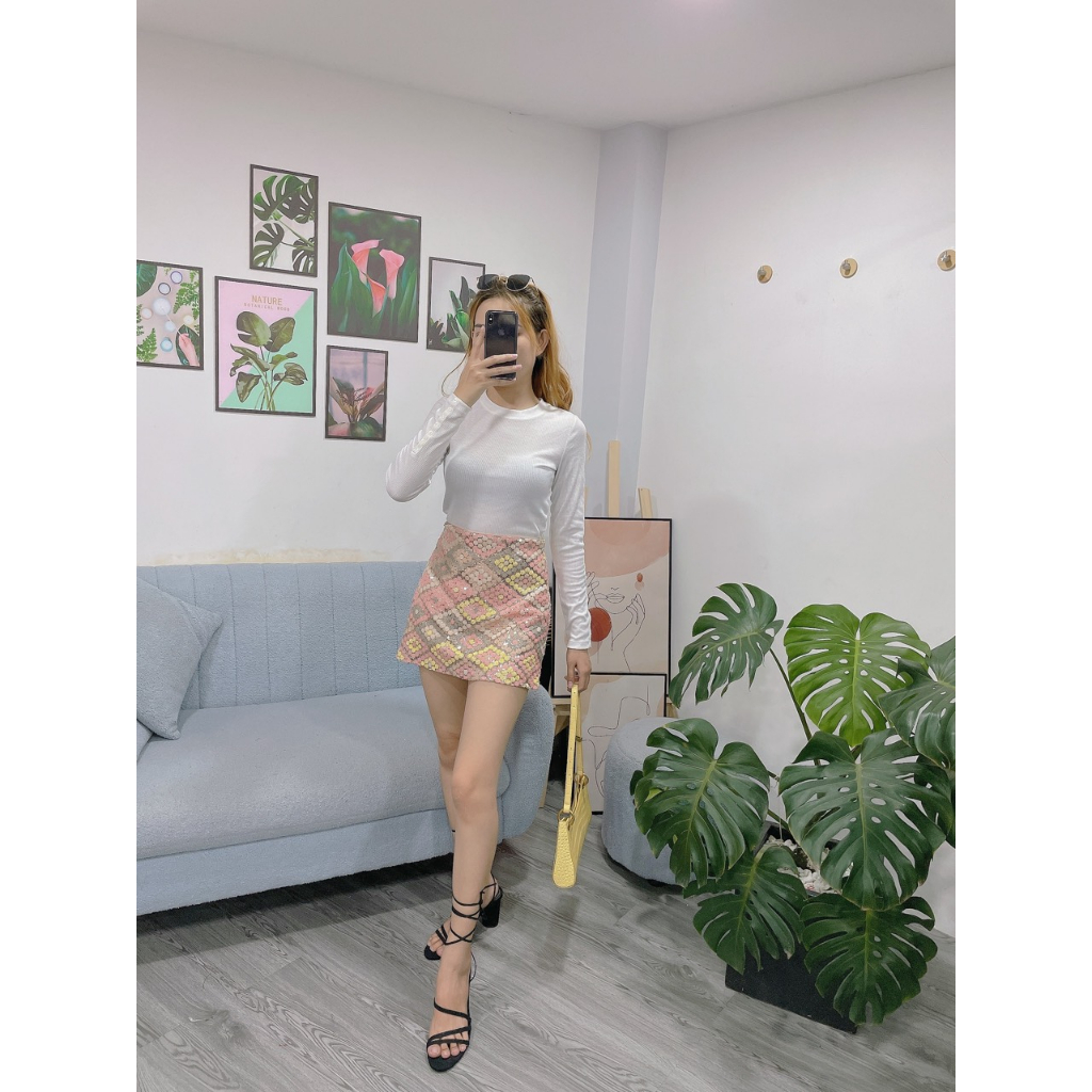 CHÂN VÁY KIM TUYẾN MNG