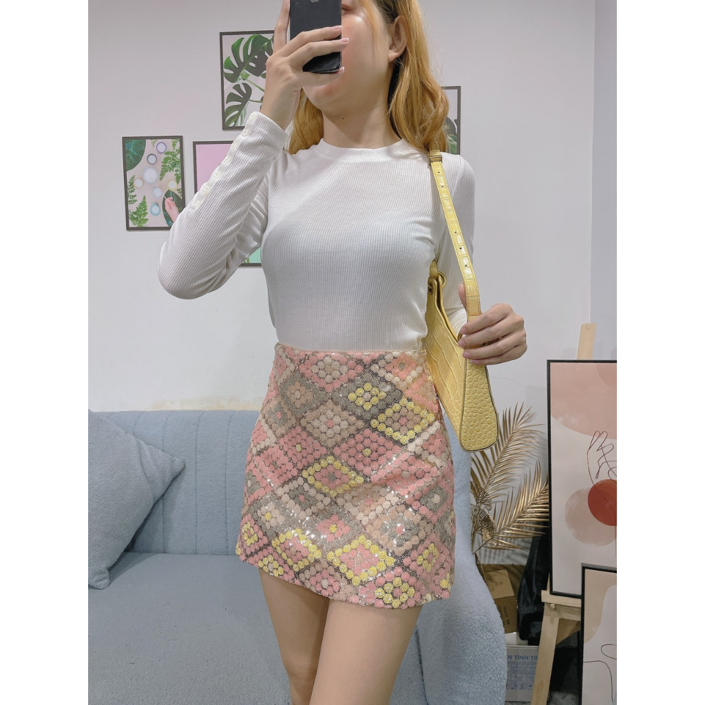 CHÂN VÁY KIM TUYẾN MNG