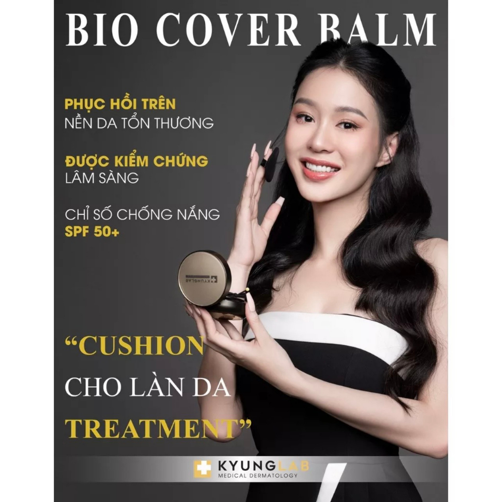 Phấn nước trang điểm tone tự nhiên KyungLab Cushion Bio Cover Balm 15G