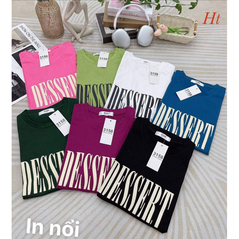 Áo phông chữ DESS H2A755