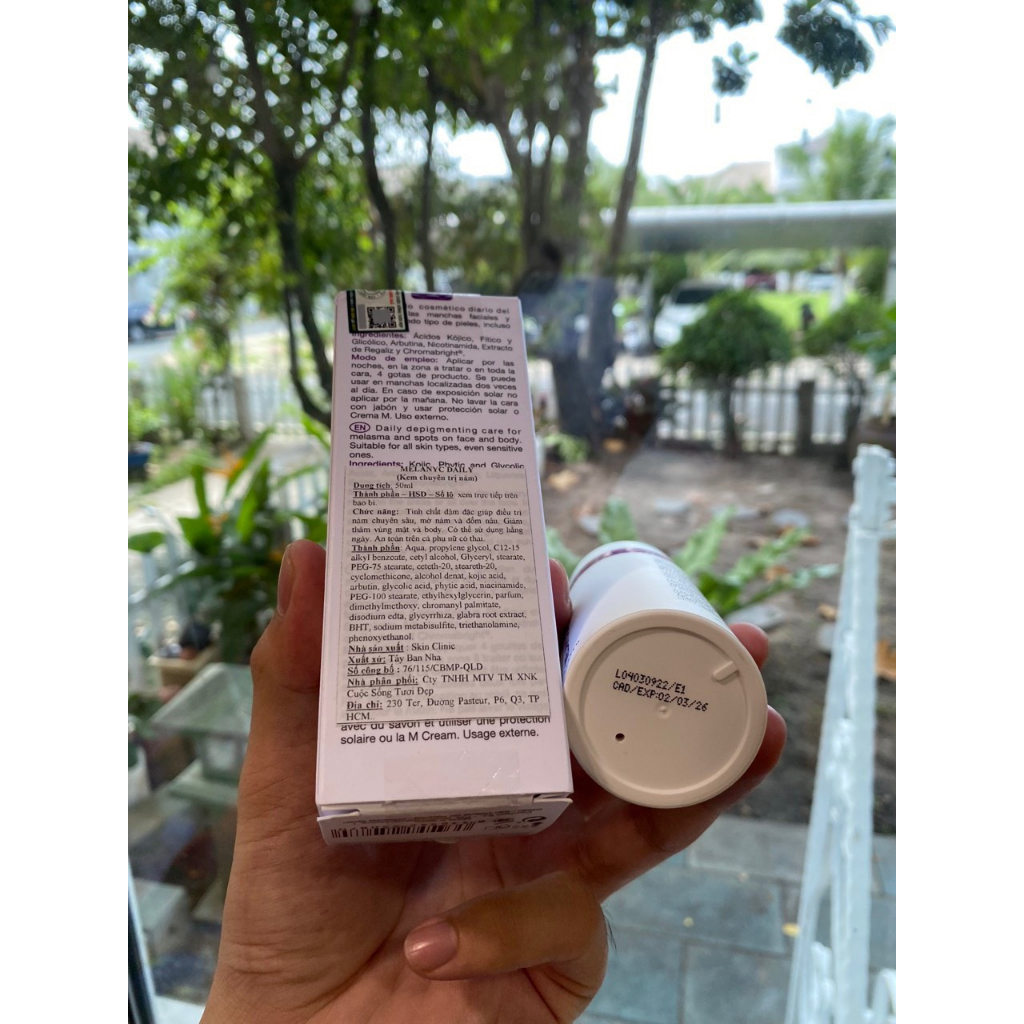 Skinclinic Melanyc Daily/Melanyc serum - Sản Phẩm Dưỡng Sáng, Mờ Nám Và Đốm Nâu Hiệu Quả