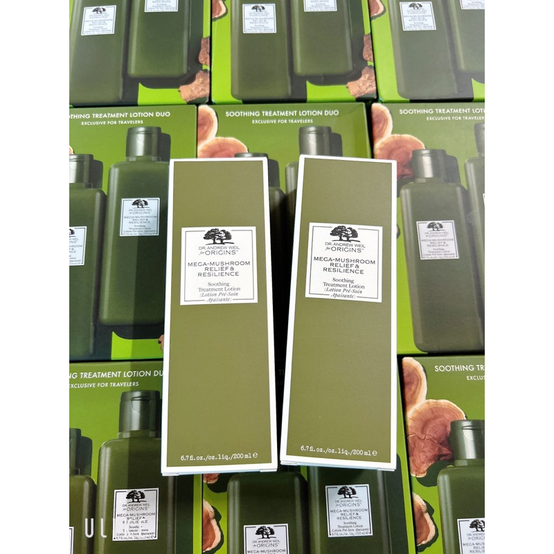 ORIGINS Toner nấm phục hồi da Mega-Mushroom Relief & Resilience Soothing Treatment Lotion