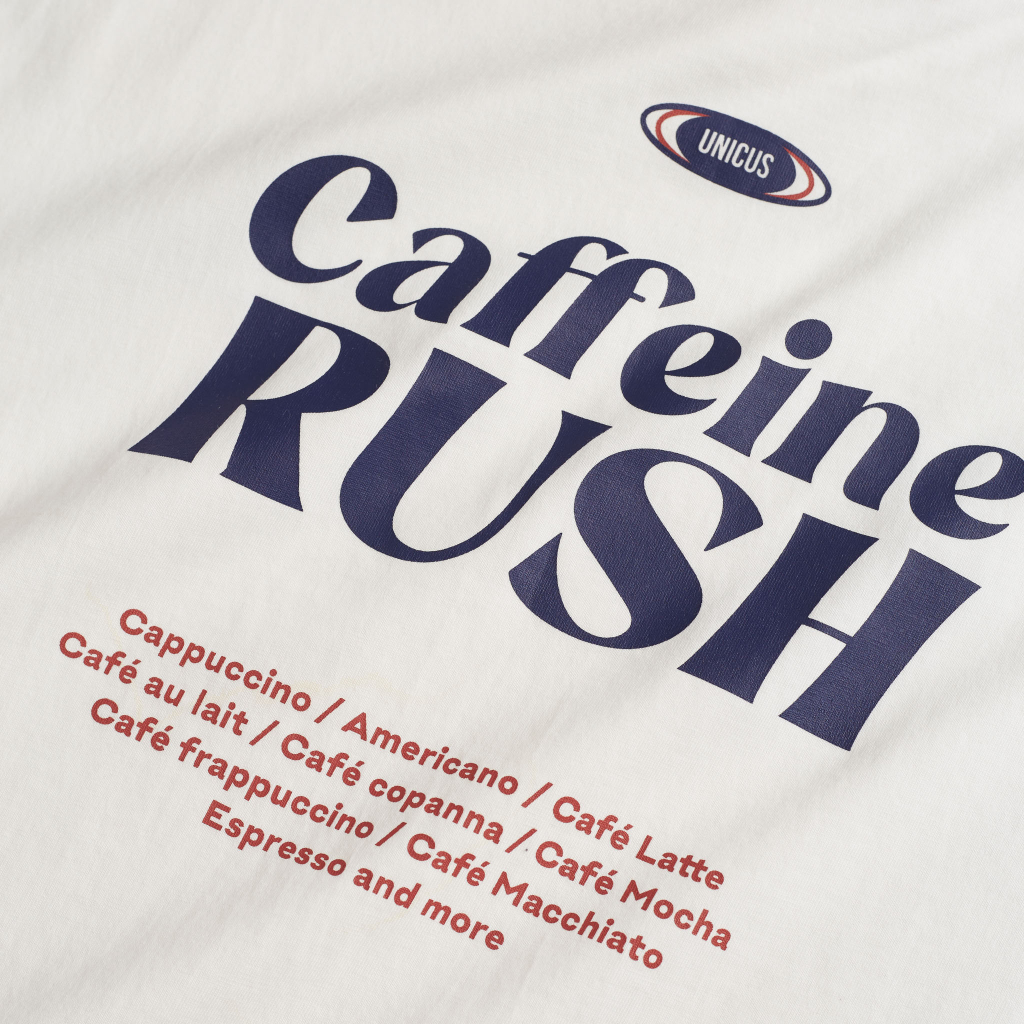 Áo Thun Cotton UNICUS Caffeine Rush Tee
