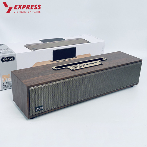 LOA GỖ BLUETOOTH XM 520 - ÂM THANH CỰC HAY - JL - HÀNG CHÍNH HÃNG