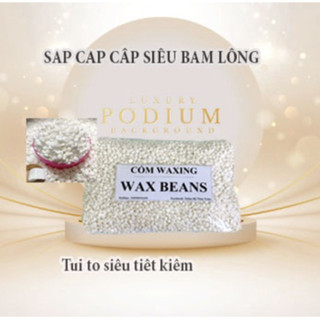 Sáp wax lông hard wax beans - 1kg sáp dừa siêu bám lông