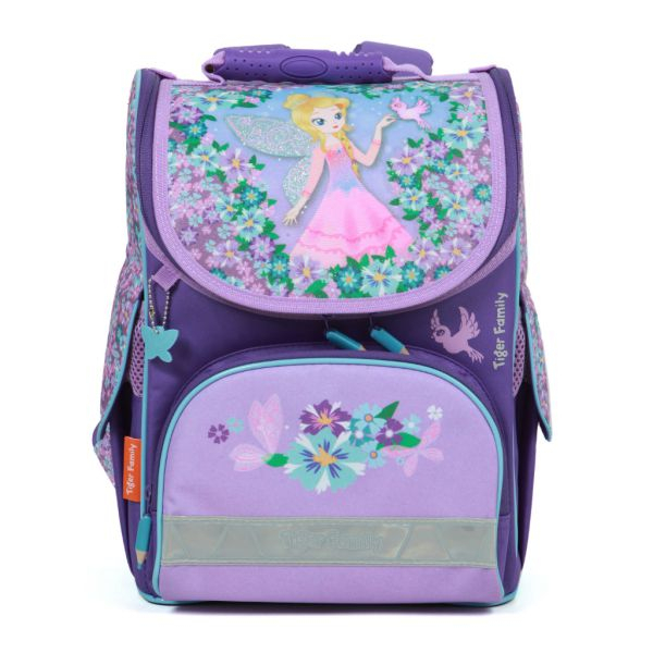 Balo học sinh chống gù Tiger Family NQ Blissful Fairy, balo đi học cấp 1 cho bé gái, bảo hành miễn phí 12 tháng