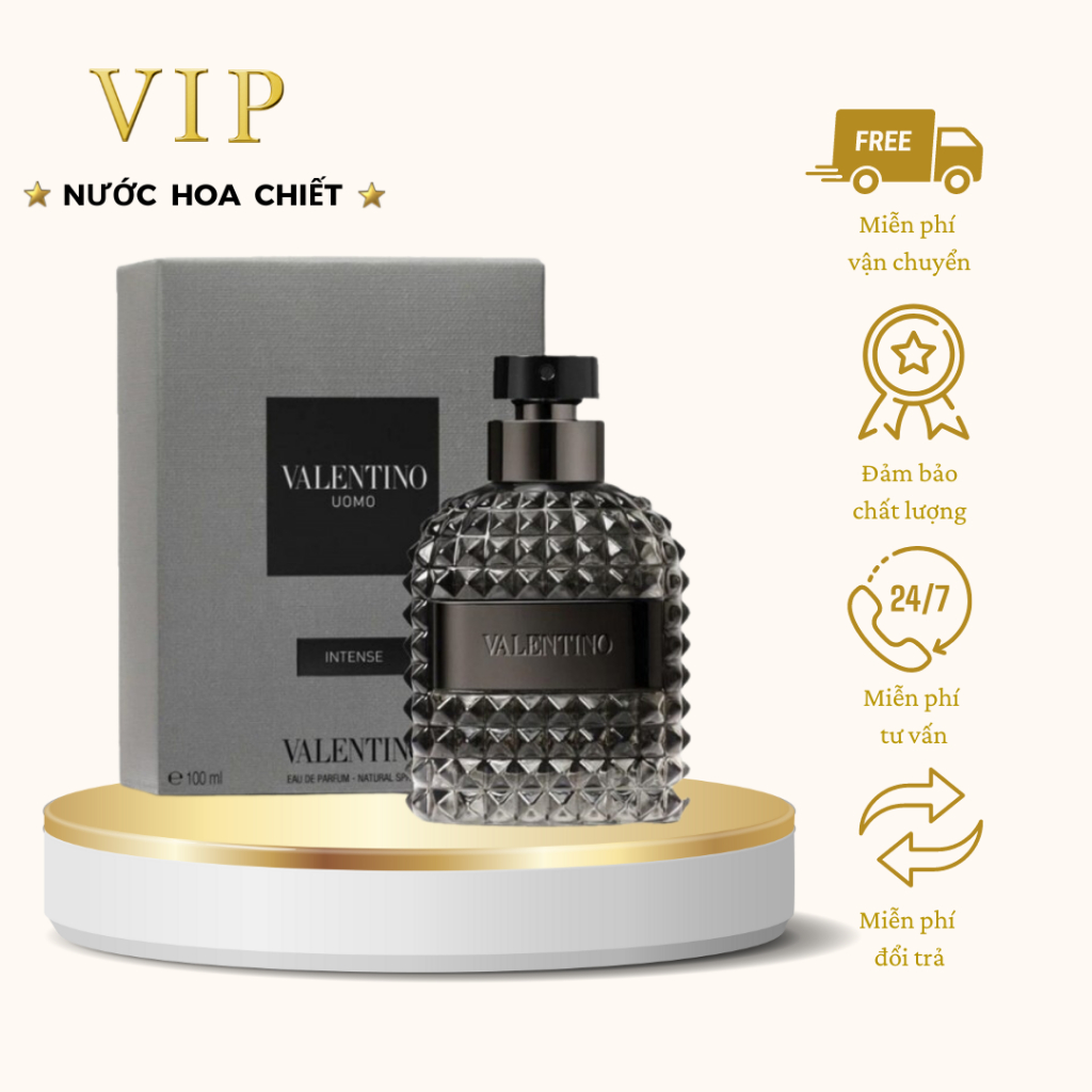 Nước hoa dùng thử Valentino uomo intense chiết 10ml - VIP SHOP
