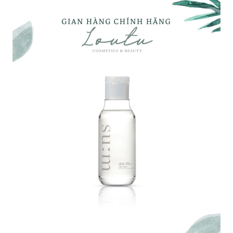 Tẩy trang Su:m37 dạng nước 3 trong 1 Skin Saver Essential Cleansing Water 100ml unbox
