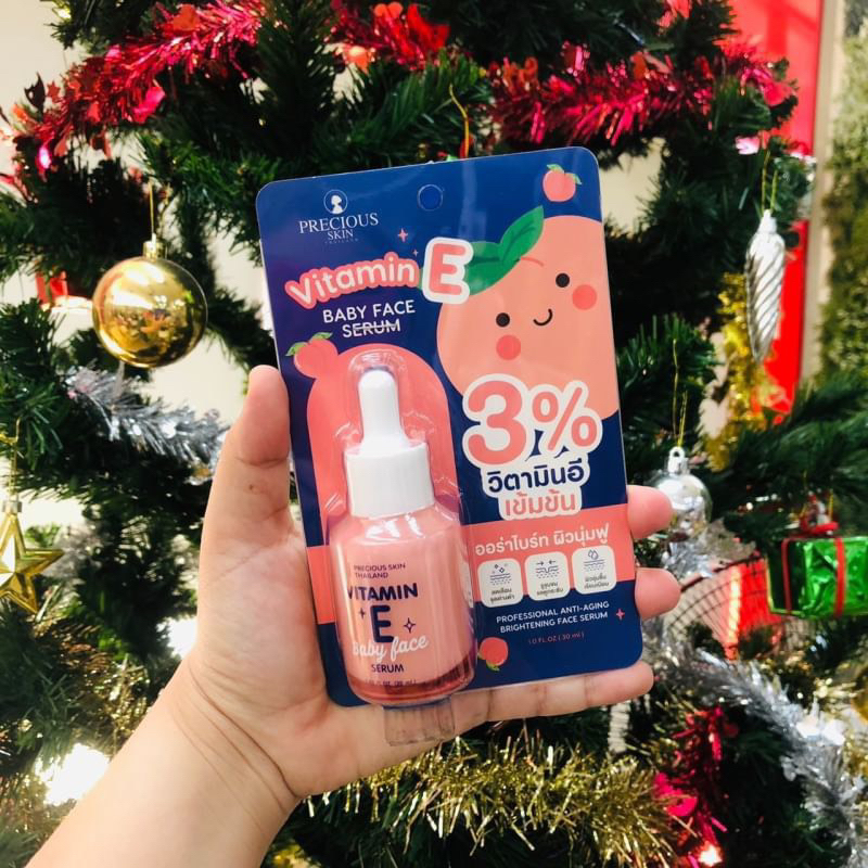 Serum Vitamin E Baby Face đào Precious Skin Thái Lan