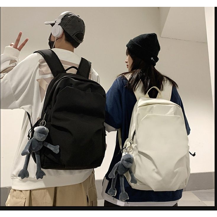 Balo đi học chống nước vải dù canvas phong cách Hàn Quốc, cặp học sinh cấp 2,3,đại học Go bag | BigBuy360 - bigbuy360.vn