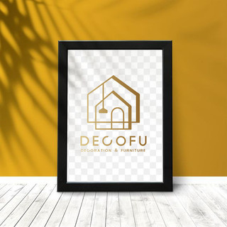 Khung ảnh A3 (30x42cm) DECOFU có kính, khung hình treo tường