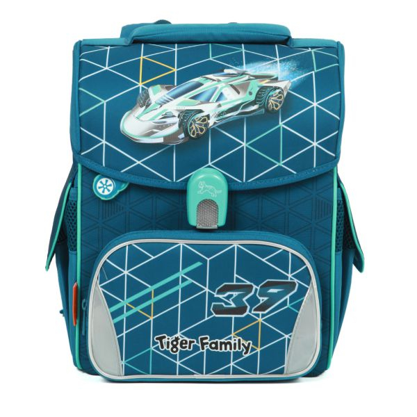 Balo chống gù Tiger Family Earnest Schoolbag - Platinum, balo học sinh cho bé trai từ 25 - 42kg