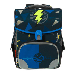 Balo chống gù Tiger Family Jolly Lightning Power, balo đi học tiểu học cho bé trai từ 22 - 38kg