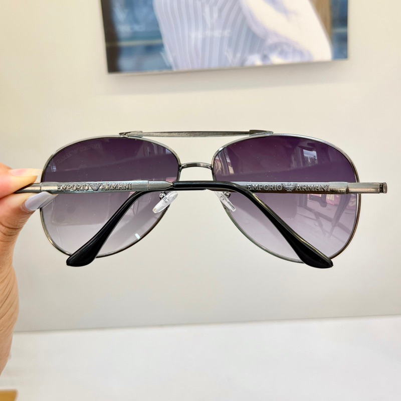 Kính mát nam đen tím khói cao cấp Full Box