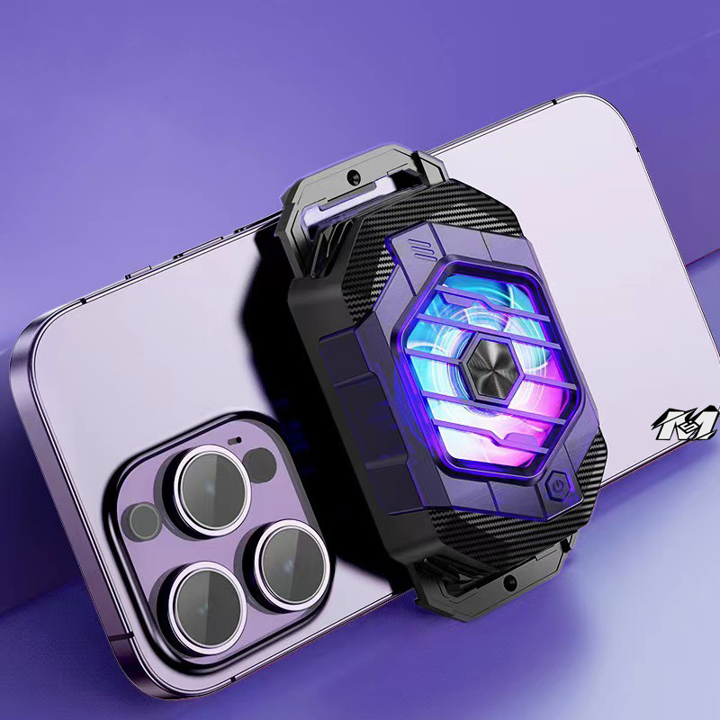 Quạt tản nhiệt X65A siêu lạnh 24W siêu từ tính cho ipad máy tính bảng mới 2023 Led RGB gaming