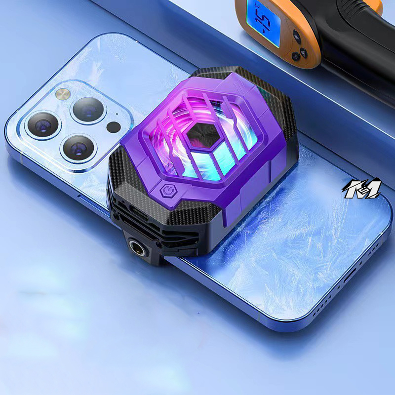 Quạt tản nhiệt X65A siêu lạnh 24W siêu từ tính cho ipad máy tính bảng mới 2023 Led RGB gaming