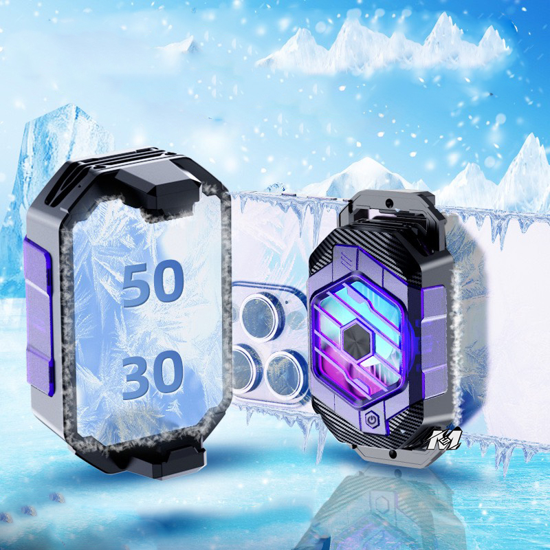 Quạt tản nhiệt X65A siêu lạnh 24W siêu từ tính cho ipad máy tính bảng mới 2023 Led RGB gaming