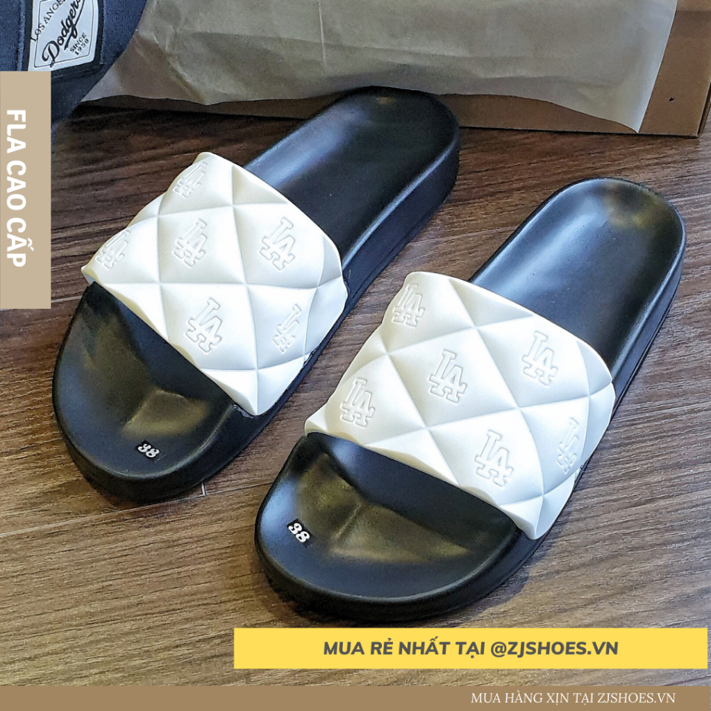 Dép nam quai ngang đi chơi thoải mái chịu nước độn đế chống trượt êm chân