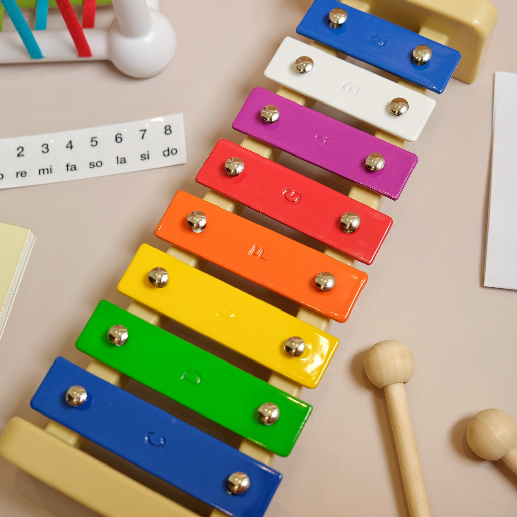 Đàn xylophone 8 nốt - đồ chơi giáo dục sớm
