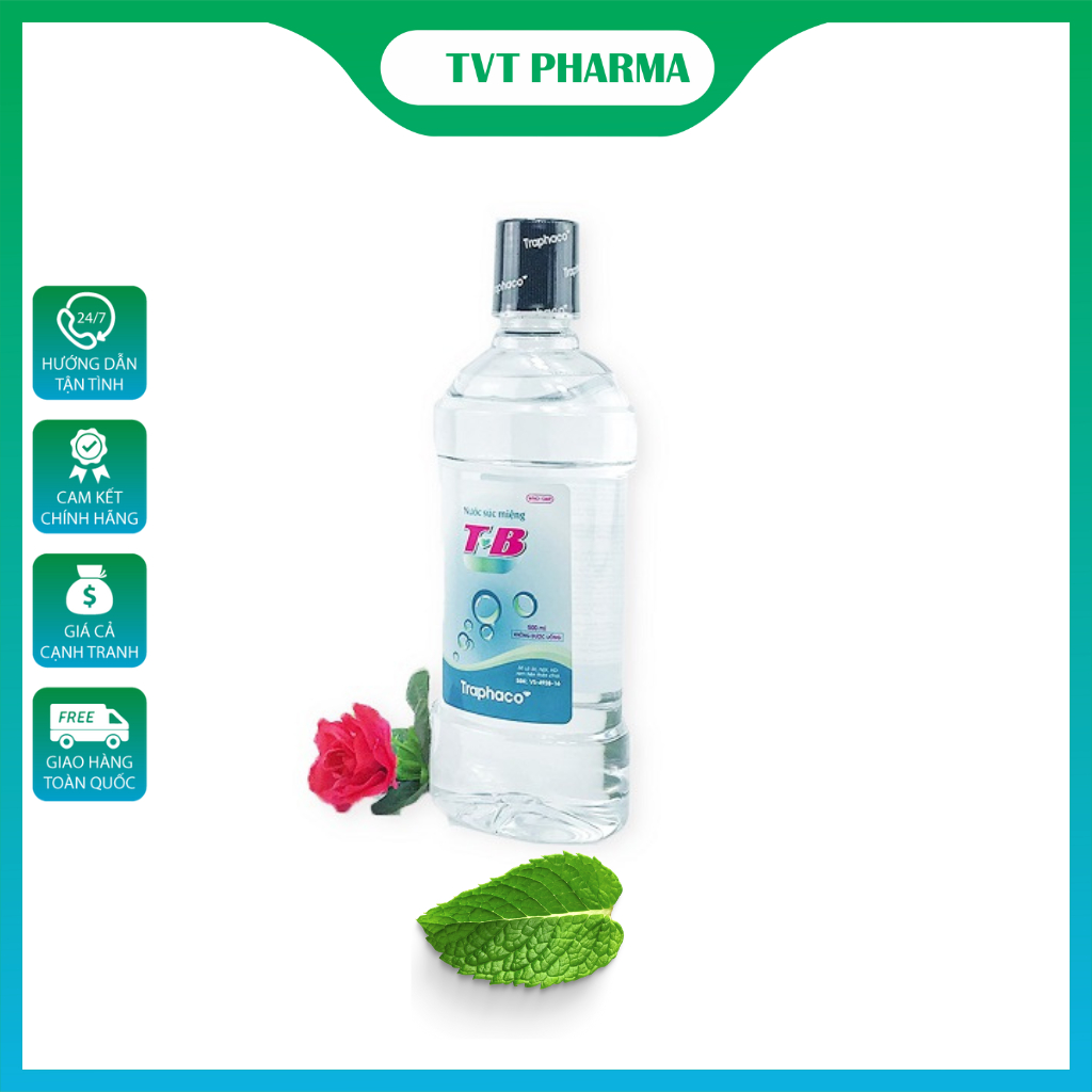 Nước súc miệng TB Traphaco Ngừa Viêm Họng, Viêm Lợi
