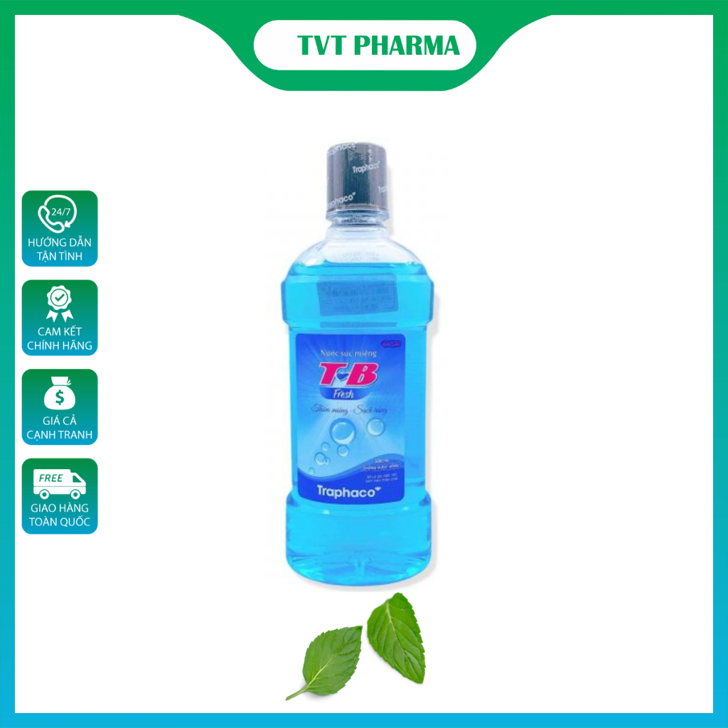 Nước súc miệng TB Traphaco Ngừa Viêm Họng, Viêm Lợi