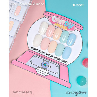 [ Hoả tốc ] The gel - Set sơn gel Candy Maker ( 5 chai )