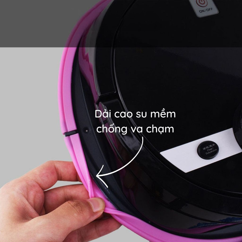 Robot lau nhà lau sàn 027 tự động kèm chậu giặt rẻ tự động lau khăn ướt khăn khô có điều khiển dễ dàng dọn vệ sinh | BigBuy360 - bigbuy360.vn