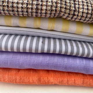Vải xô bố xô kẻ, vải thô cotton kẻ chất mềm mát