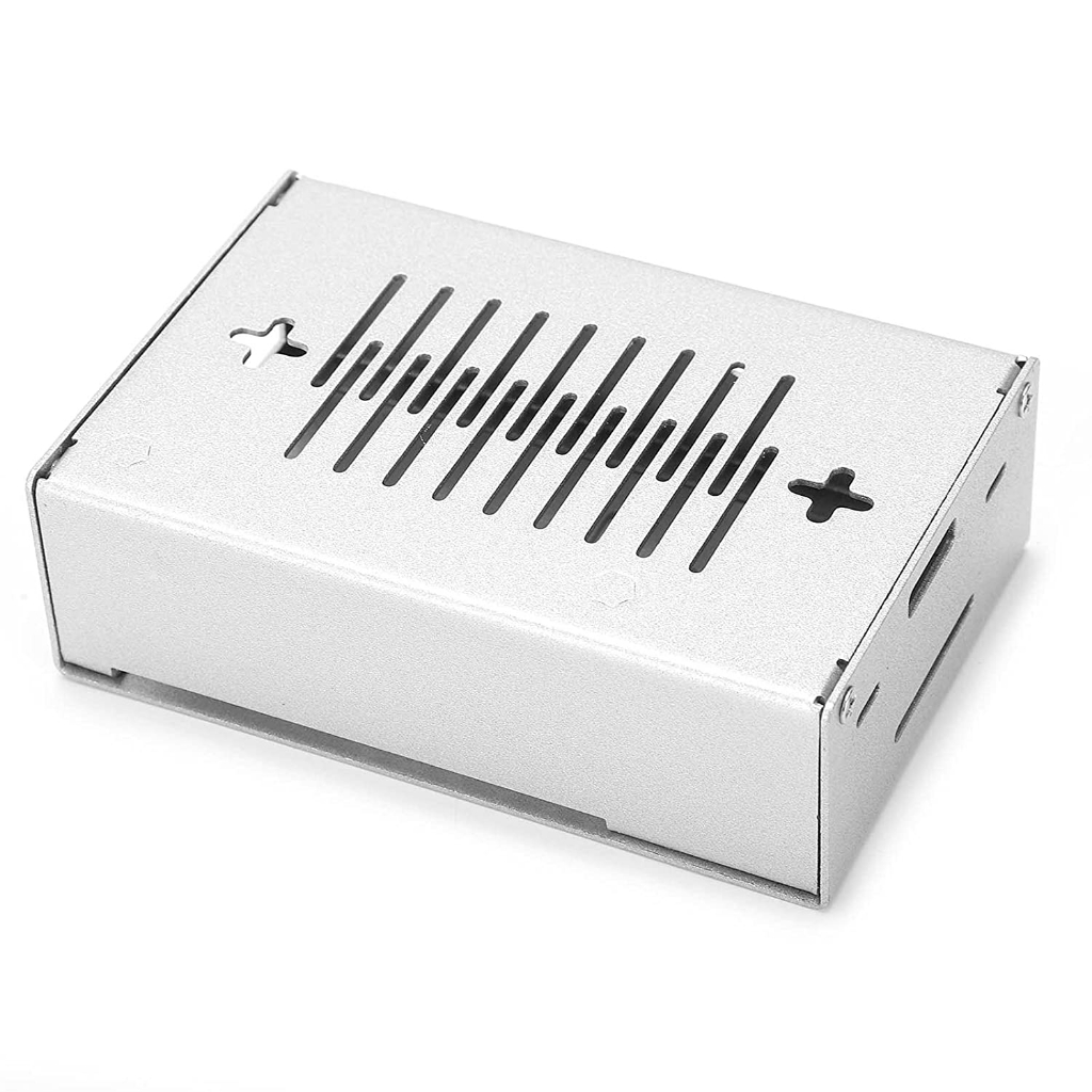 Vỏ nhôm cho raspberry pi 4 _ raspberry aluminum case with fan 3010