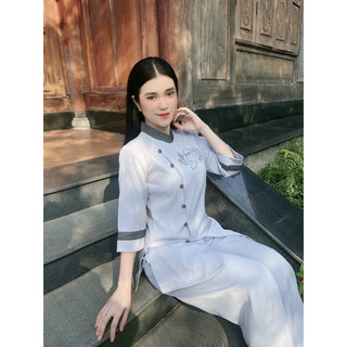 Đồ lam đi lễ chùa--tàu sen