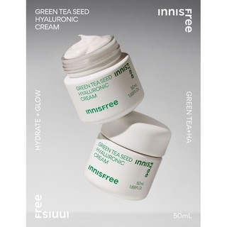 Kem dưỡng phục hồi da thâm mụn, cân bằng độ ẩm Innisfree Green Tea Seed Cream