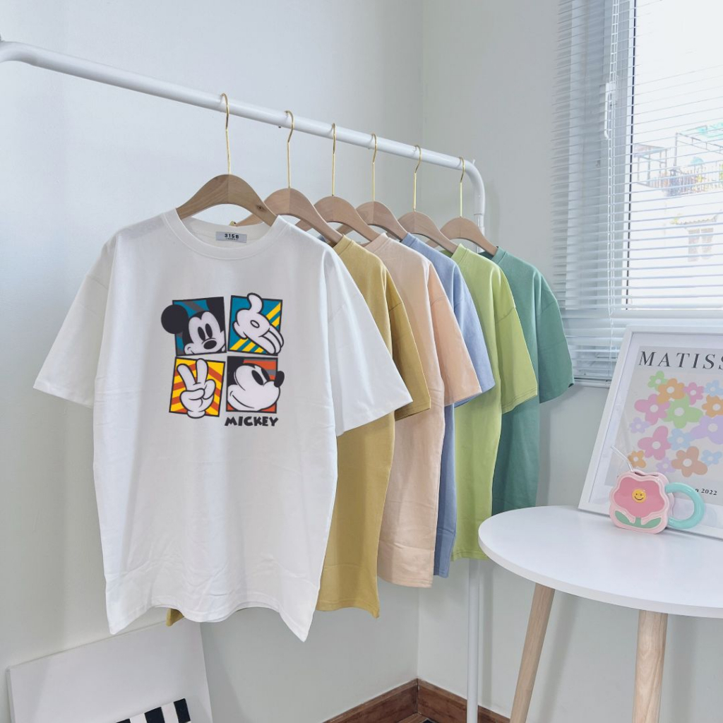 COTTON LOGO CHUỘT MICKEY