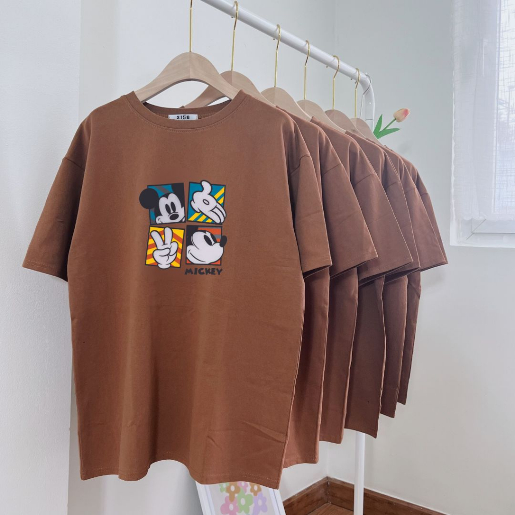 COTTON LOGO CHUỘT MICKEY