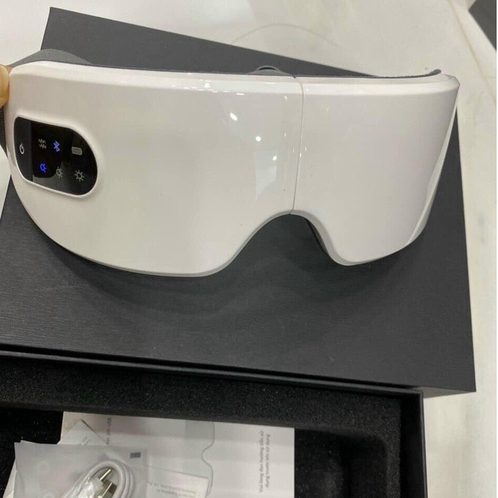 Máy Massage mắt chính hãng OLIKE M2, kết nối Bluetooth nghe nhạc, máy có 2 chế độ Massage nhiệt/ rung