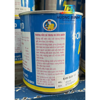 [Lon 800g] Sơn dầu Bạch Tuyết