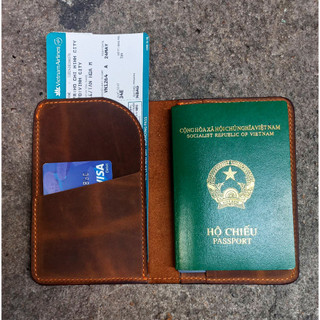 Ví Đựng Passport Da Thật