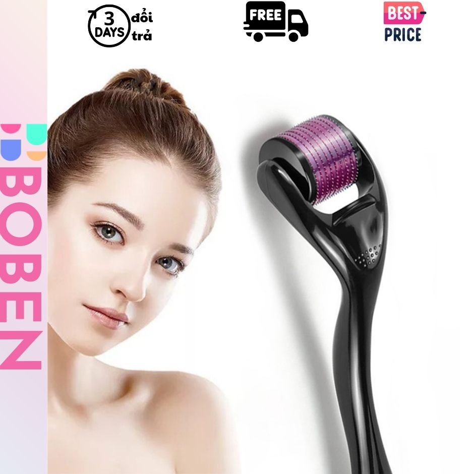 Kim lăn TÍM 540 đầu kim lăn mặt lăn tóc lăn da Chuyên sử dụng trong spa và thẩm mỹ viện