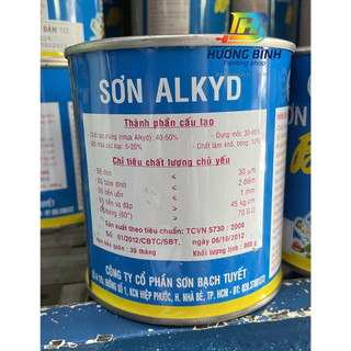 [Lon 800g] Sơn dầu Bạch Tuyết