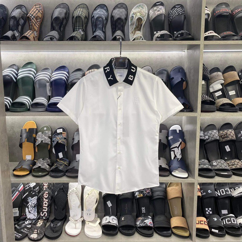 Áo sơ mi nam ngắn tay form Hàn Quốc chất lụa chống nhăn cao cấp, phong cách trẻ trung năng động | BigBuy360 - bigbuy360.vn