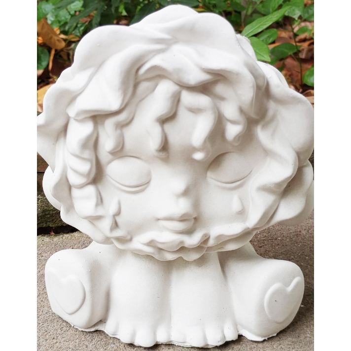 Tượng tô màu Skull Panda khóc