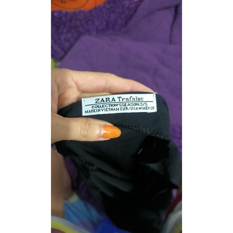 Váy voan mỏng màu đen size S
