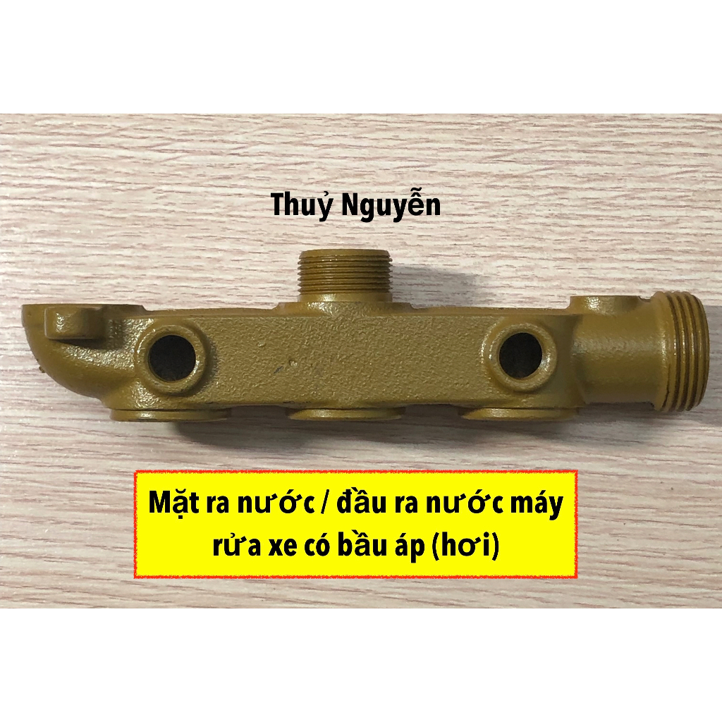 Mặt ra nước/ đầu ra nước đầu rửa xe có bầu áp 1hp, 2hp, 5hp, 7hp và 10hp