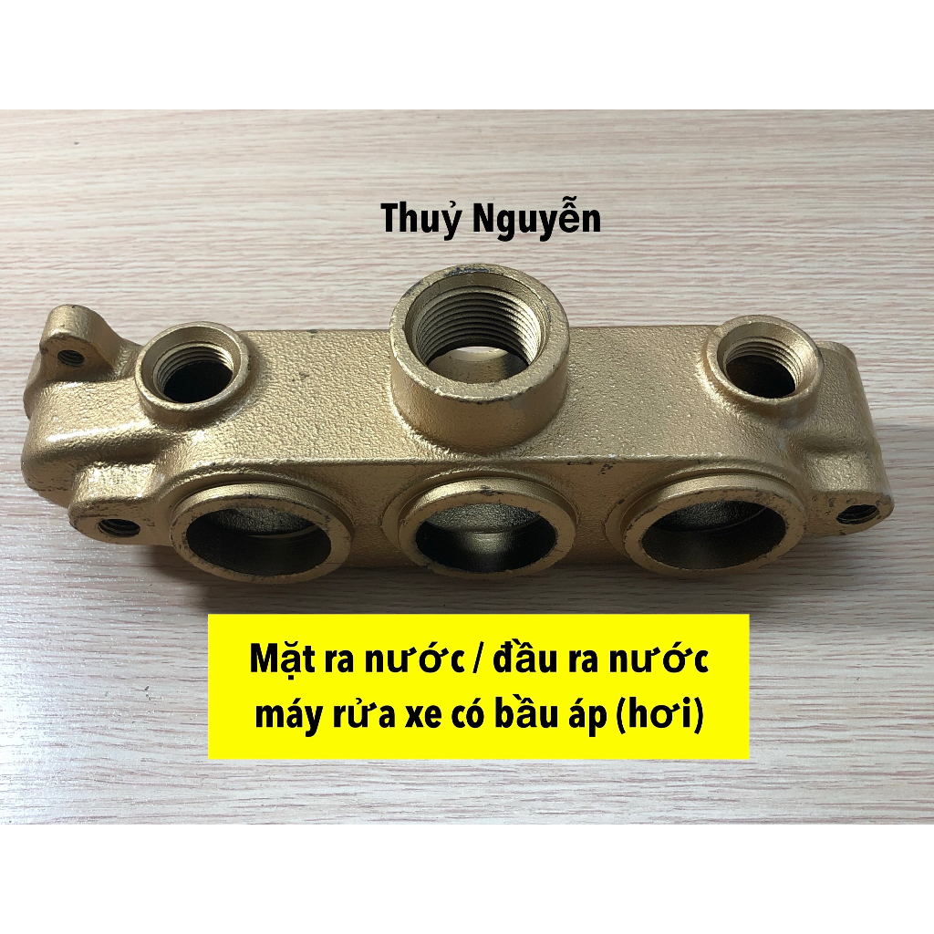 Mặt ra nước/ đầu ra nước đầu rửa xe có bầu áp 1hp, 2hp, 5hp, 7hp và 10hp