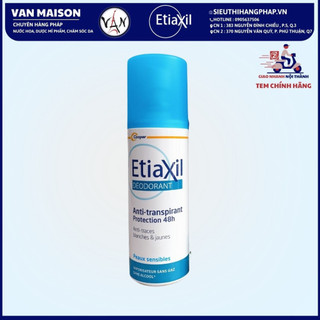Xịt khử mùi etiaxil dòng hằng ngày giúp ngăn ngừa mồ hôi trong 48h - 100ml
