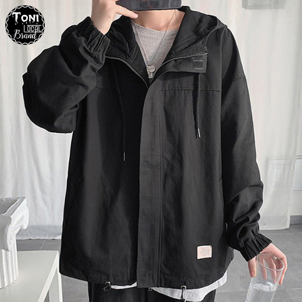 ÁO KHOÁC KAKI Hiệu form rộng nam nữ Unisex