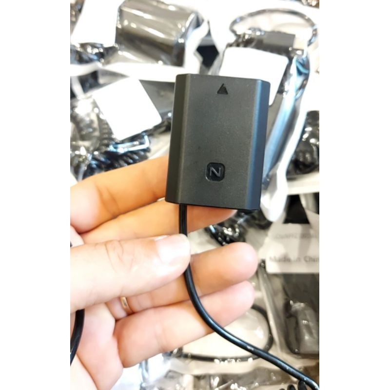 Pin giả pin ảo pin dummy battery Dtap Coupler NP-FZ100 NP FZ100 NPFZ100 for SONY